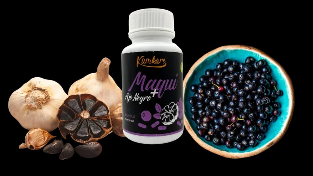 Todo lo que incluye tu compra de Ajo Negro con Maqui
