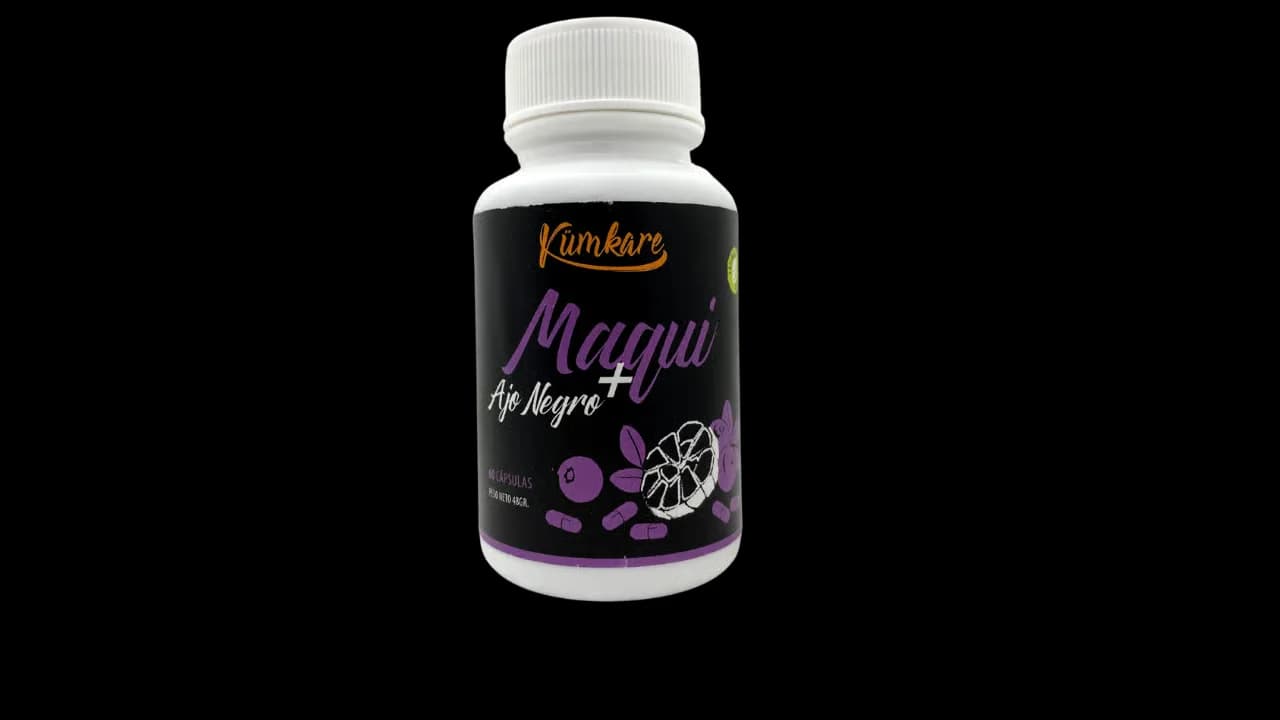 Cápsulas de Ajo Negro con Maqui de Kokorofoods